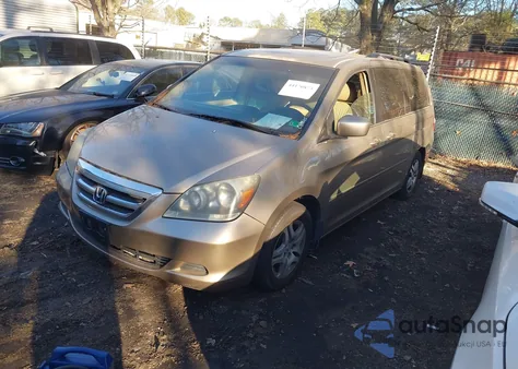 2006 Honda Odyssey Ex-L z USA, uszkodzony, nr VIN 5FNRL38626B404470